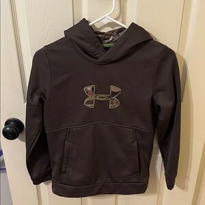 Under Armour Kids Dark Brown Hoodie